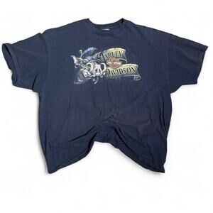 Vintage Harley Davidson black t shirt (3x)